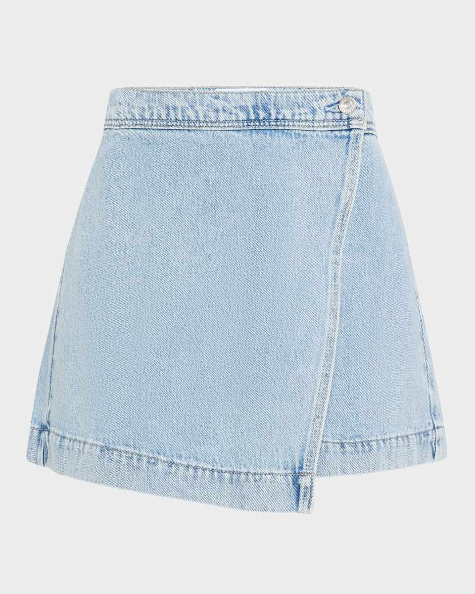 Aven Denim Mini Skirt